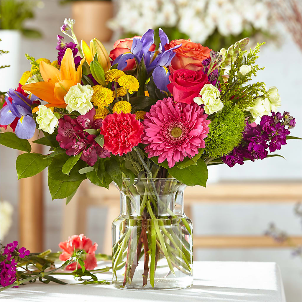 Bold & Bright – A Florist Original – Burns Florist, Hanceville AL