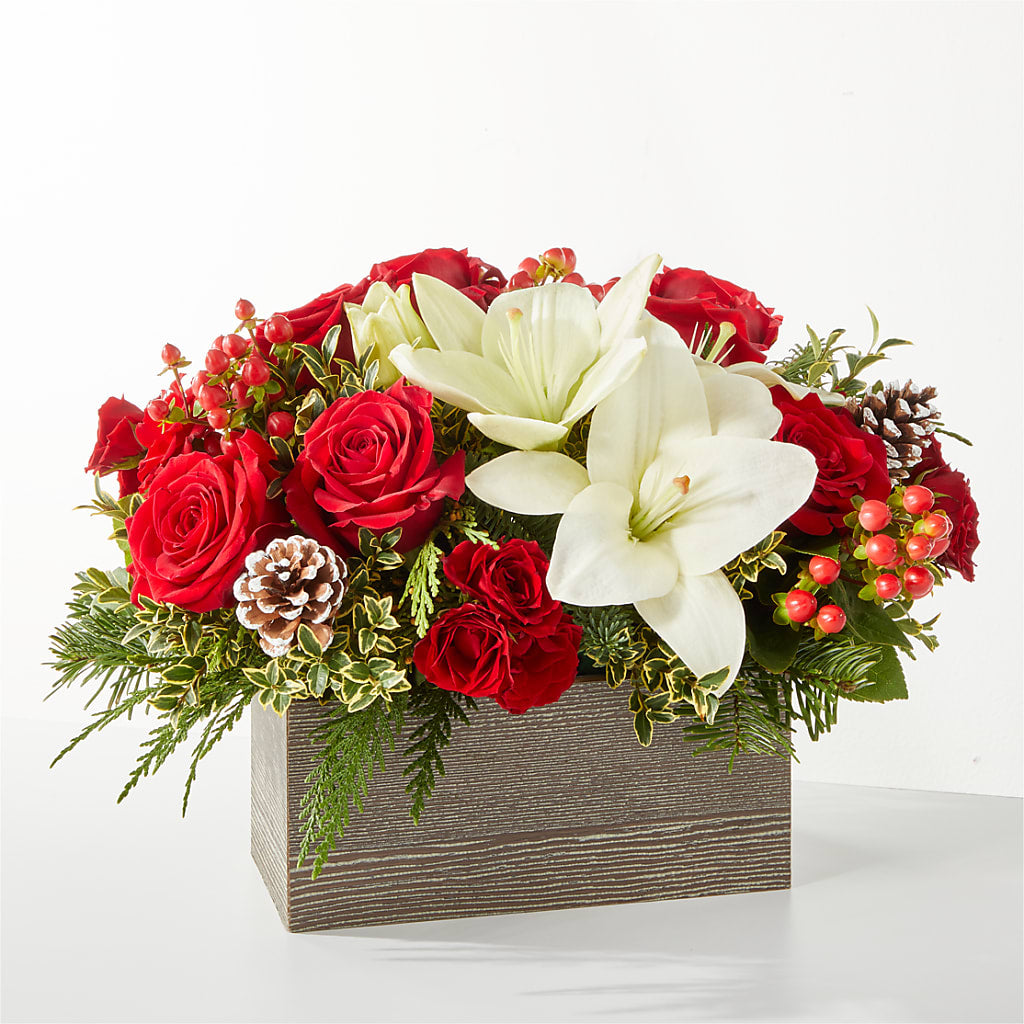 Snowy Wonderland Bouquet – Burns Florist, Hanceville AL