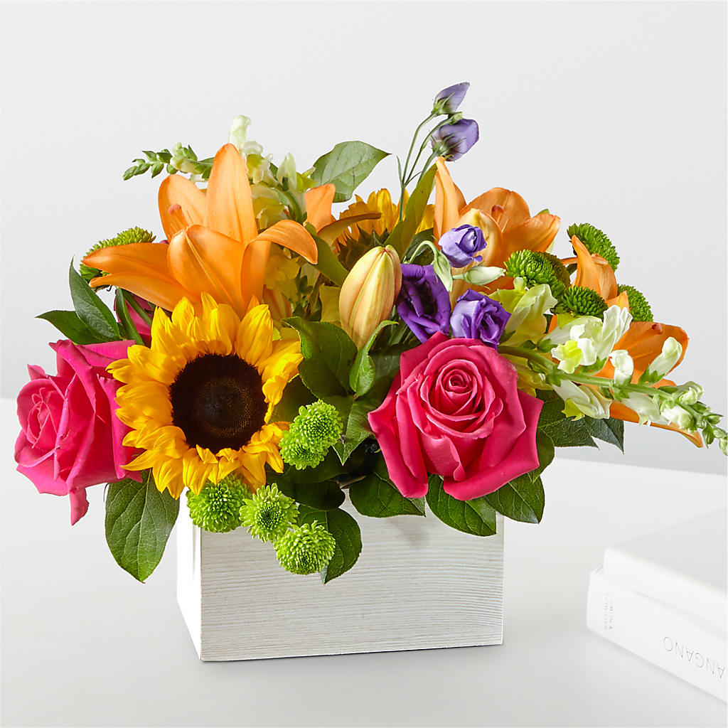 Best Day Box Bouquet – Burns Florist, Hanceville AL