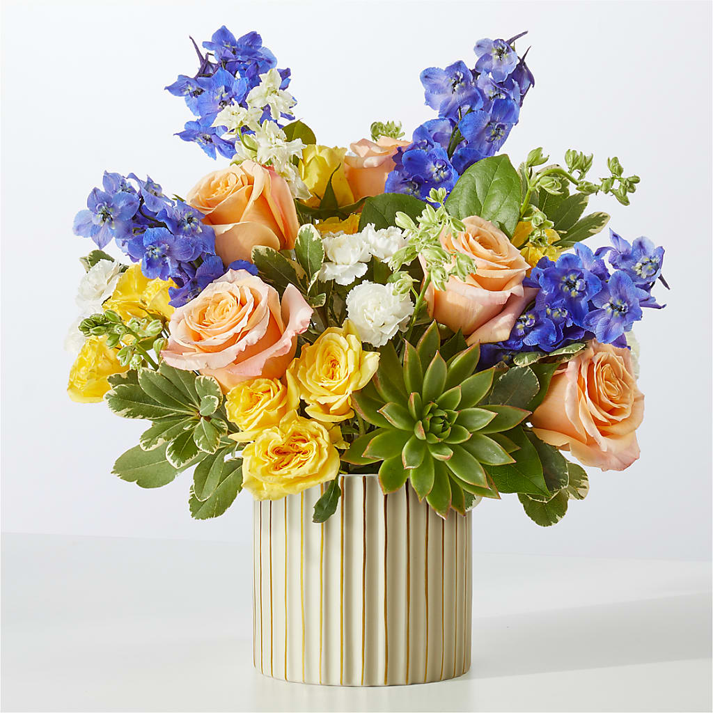 Cobalt Reverie Bouquet – Burns Florist, Hanceville AL