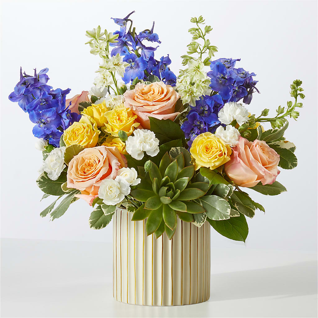 Cobalt Reverie Bouquet – Burns Florist, Hanceville AL