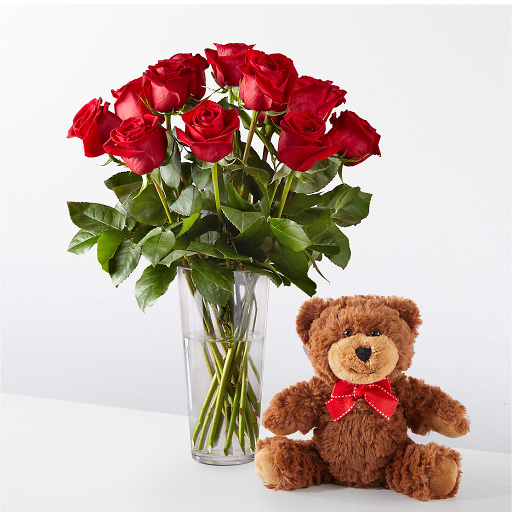 Romantic Long Stem Red Rose Bouquet Bundles – Burns Florist, Hanceville AL