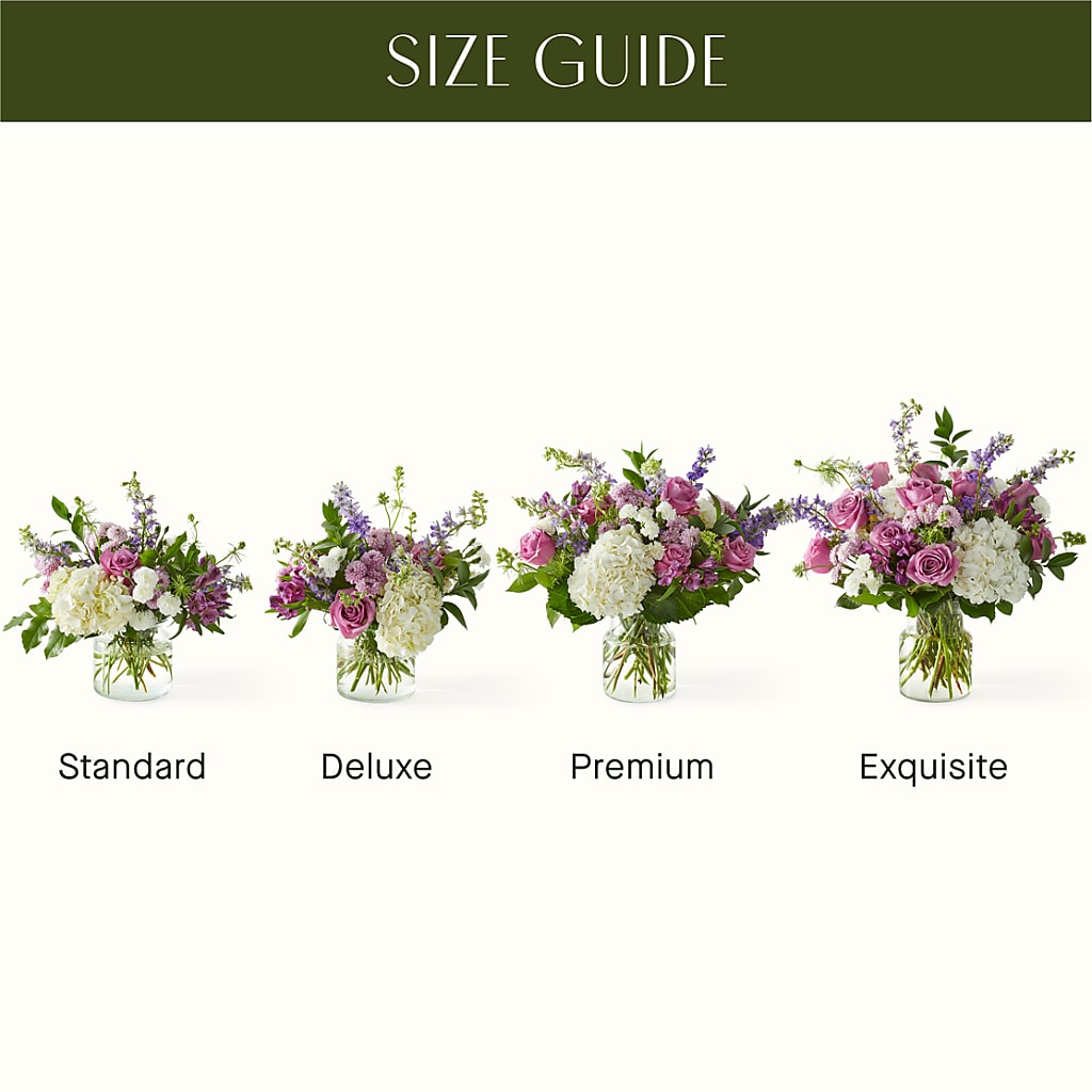Violet Caress Bouquet – Burns Florist, Hanceville AL