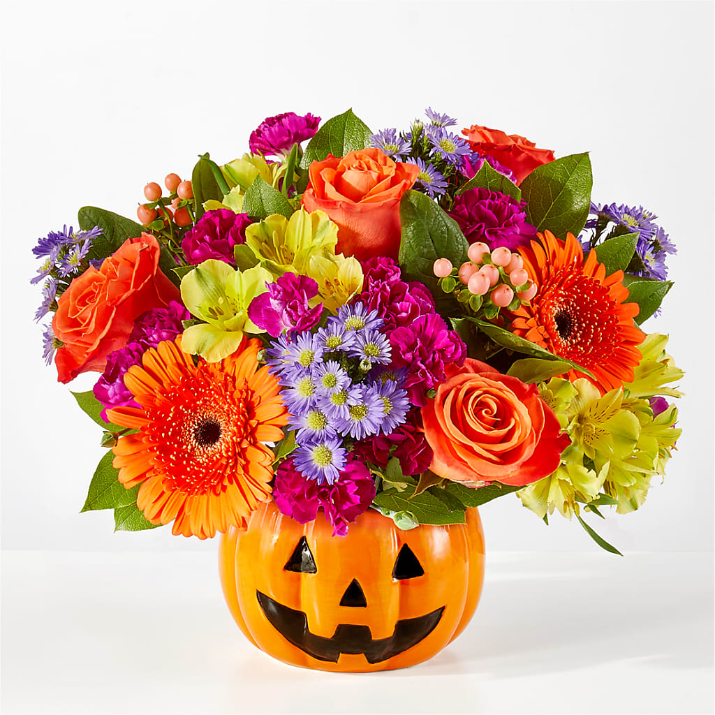Tricks & Treats Pumpkin – Burns Florist, Hanceville AL
