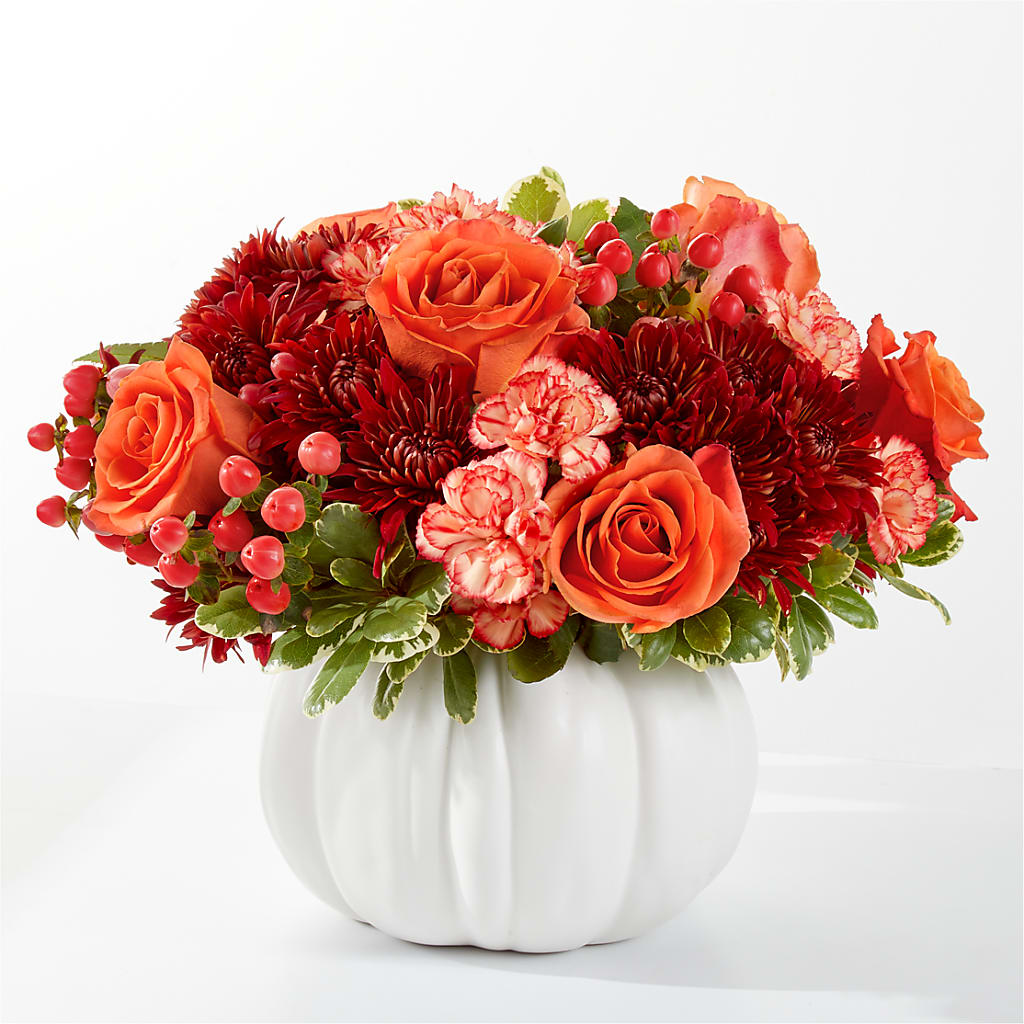 Autumn Air Pumpkin Bouquet – Burns Florist, Hanceville AL