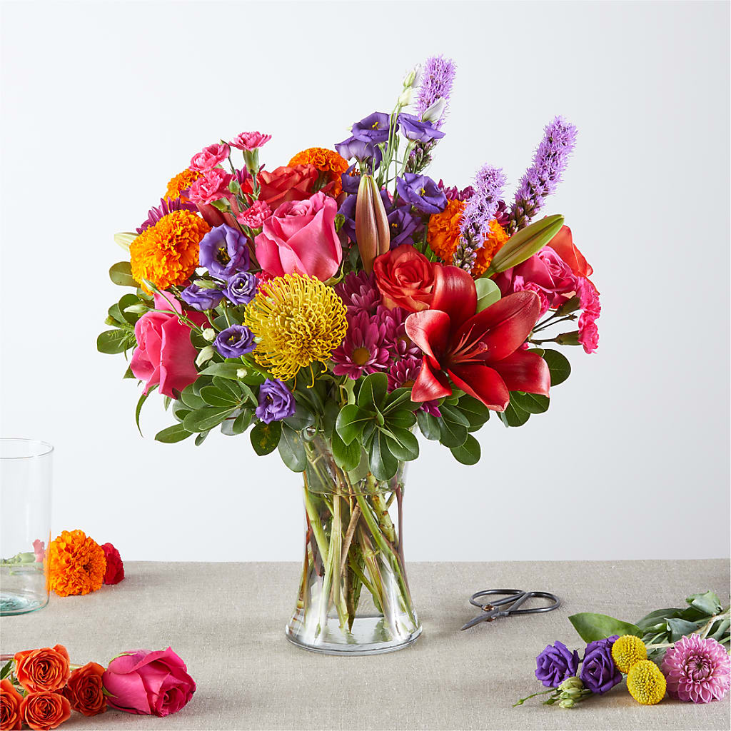 Feast of Color – A Florist Original – Burns Florist, Hanceville AL