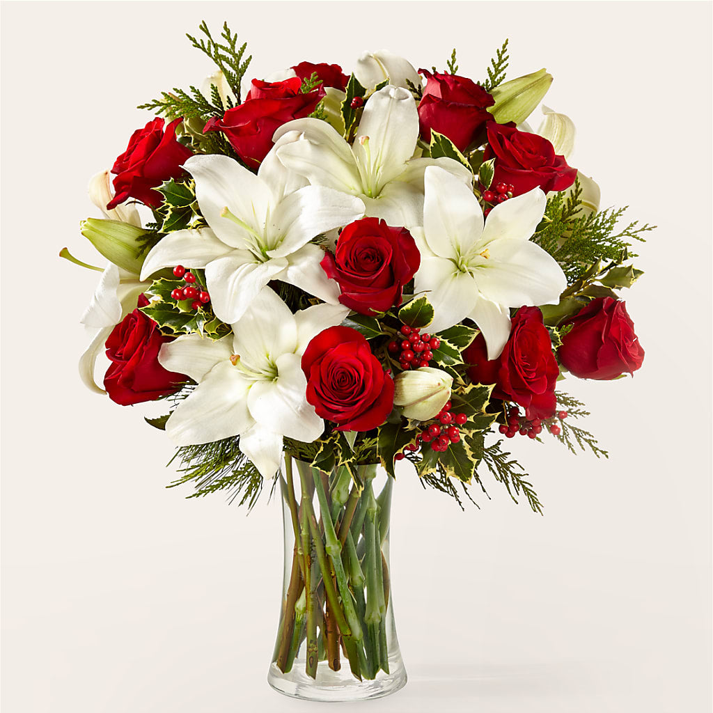 Sparkling Snowflakes Bouquet – Burns Florist, Hanceville AL