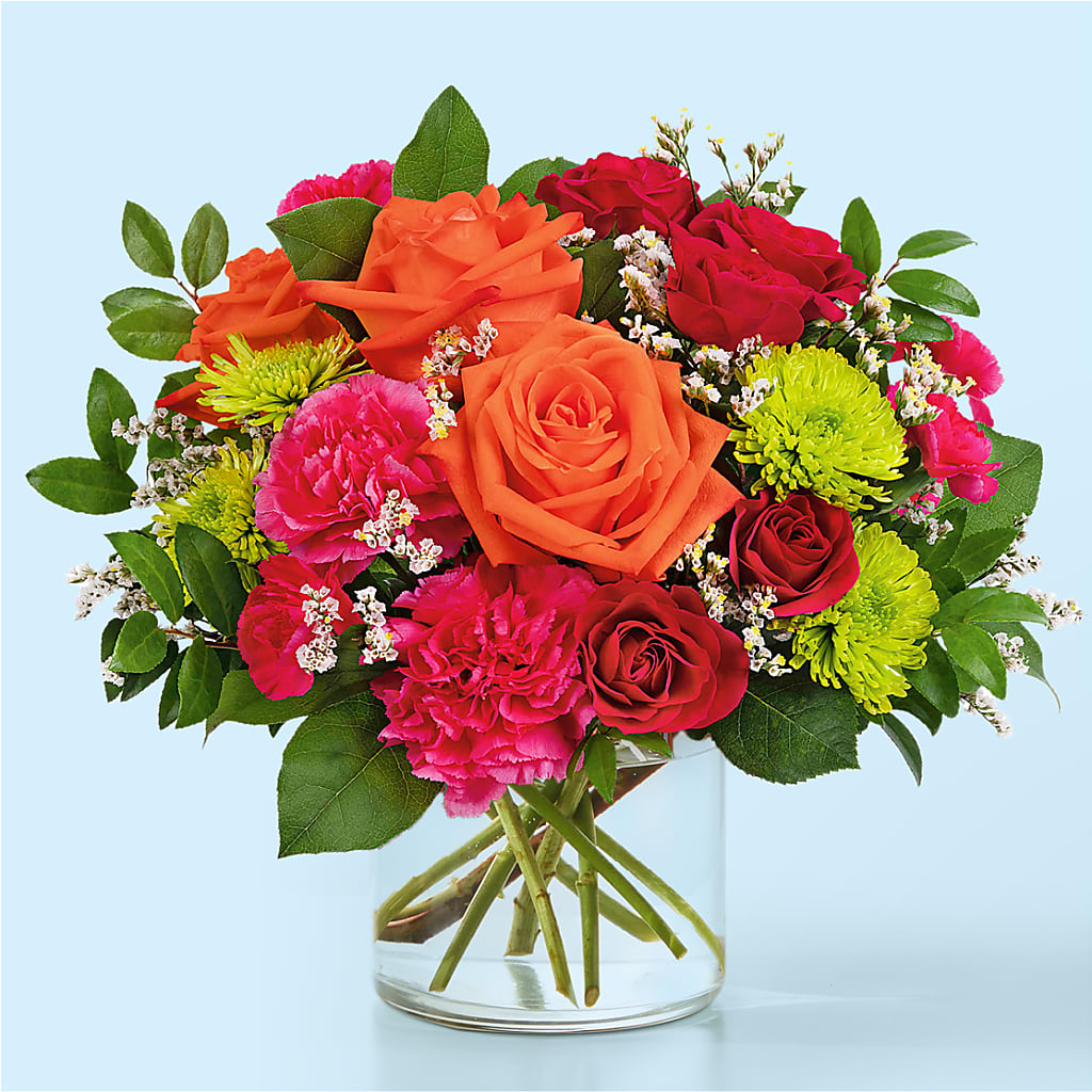 Colorful Carnival Bouquet – Burns Florist, Hanceville AL