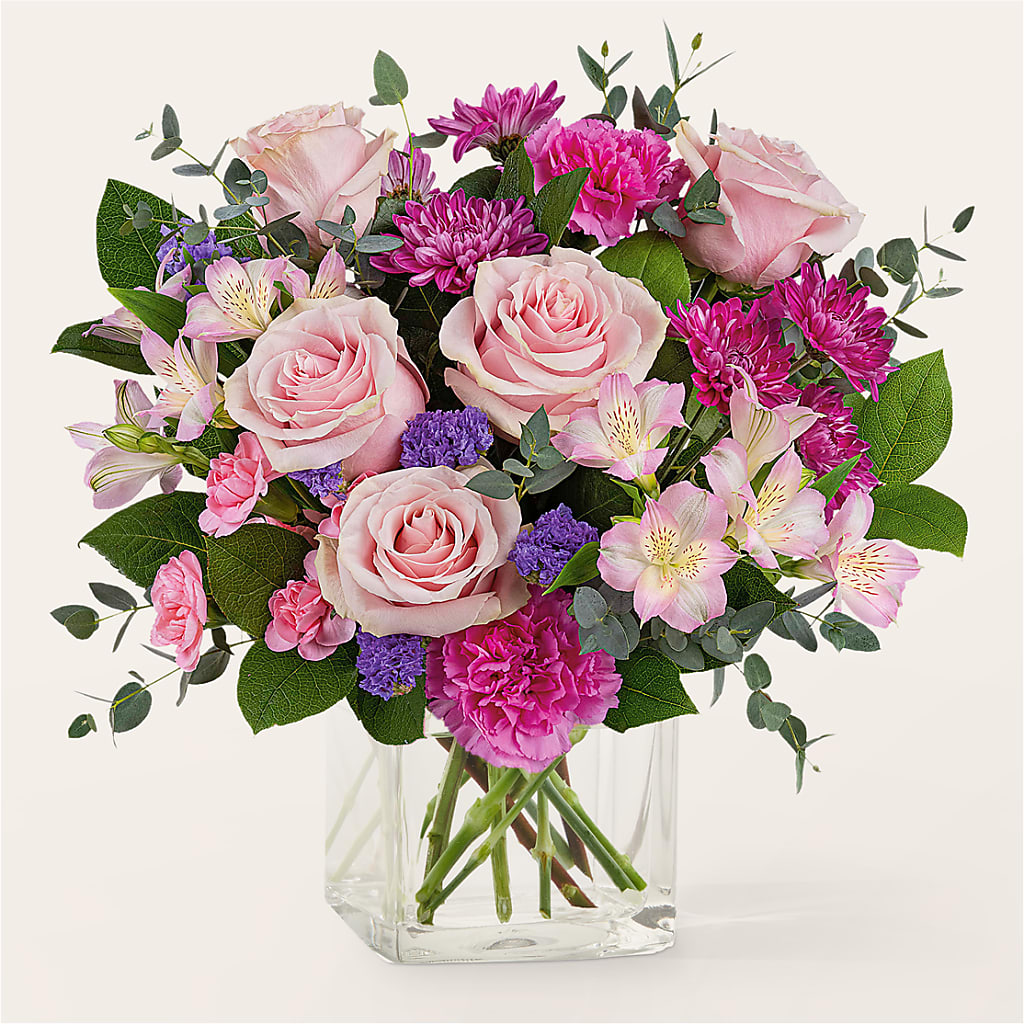 Rosy Radiance Bouquet – Burns Florist, Hanceville AL