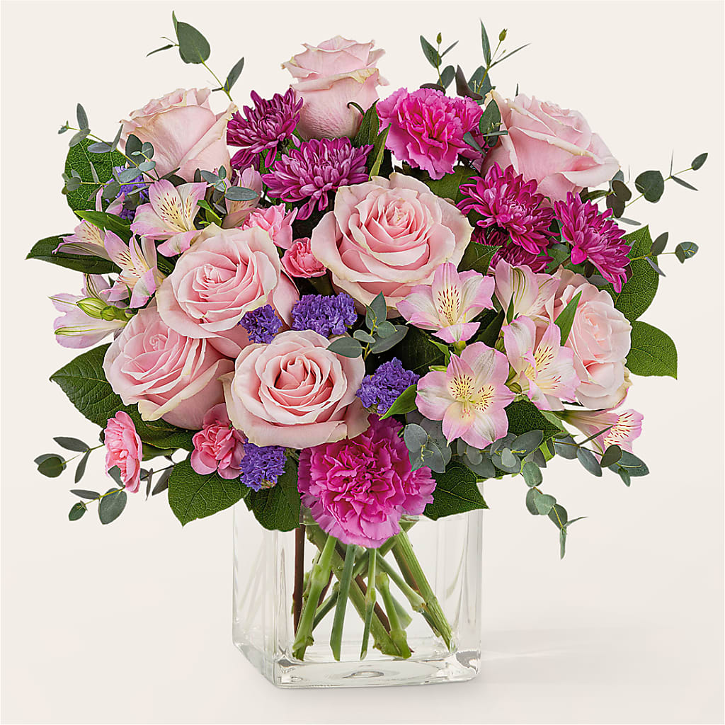 Rosy Radiance Bouquet – Burns Florist, Hanceville AL