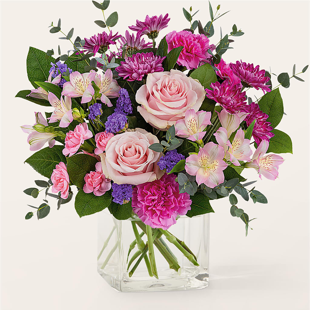 Rosy Radiance Bouquet – Burns Florist, Hanceville AL