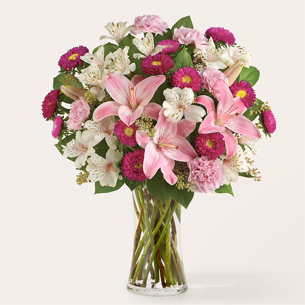 Feeling Fuchsia Bouquet – Burns Florist, Hanceville AL