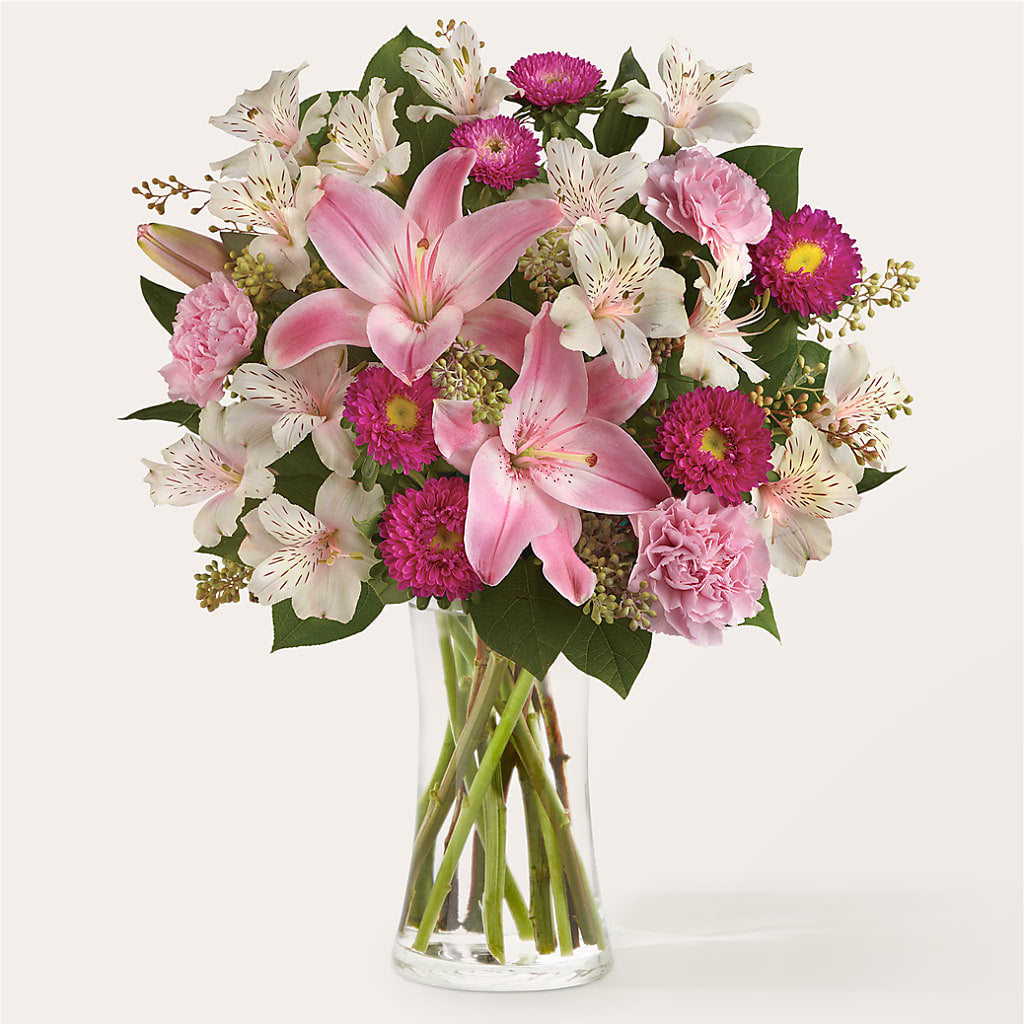 Feeling Fuchsia Bouquet – Burns Florist, Hanceville AL
