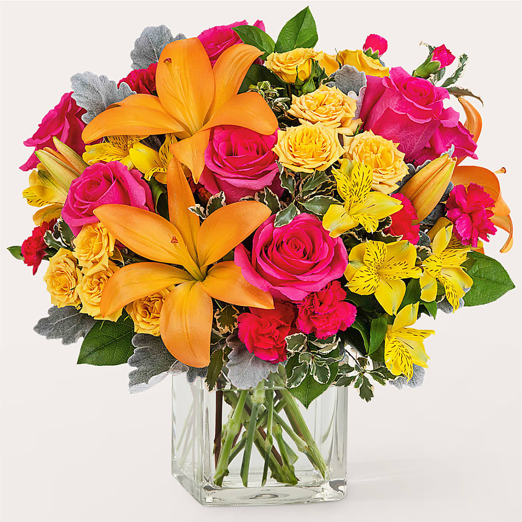 To the Tropics Bouquet – Burns Florist, Hanceville AL