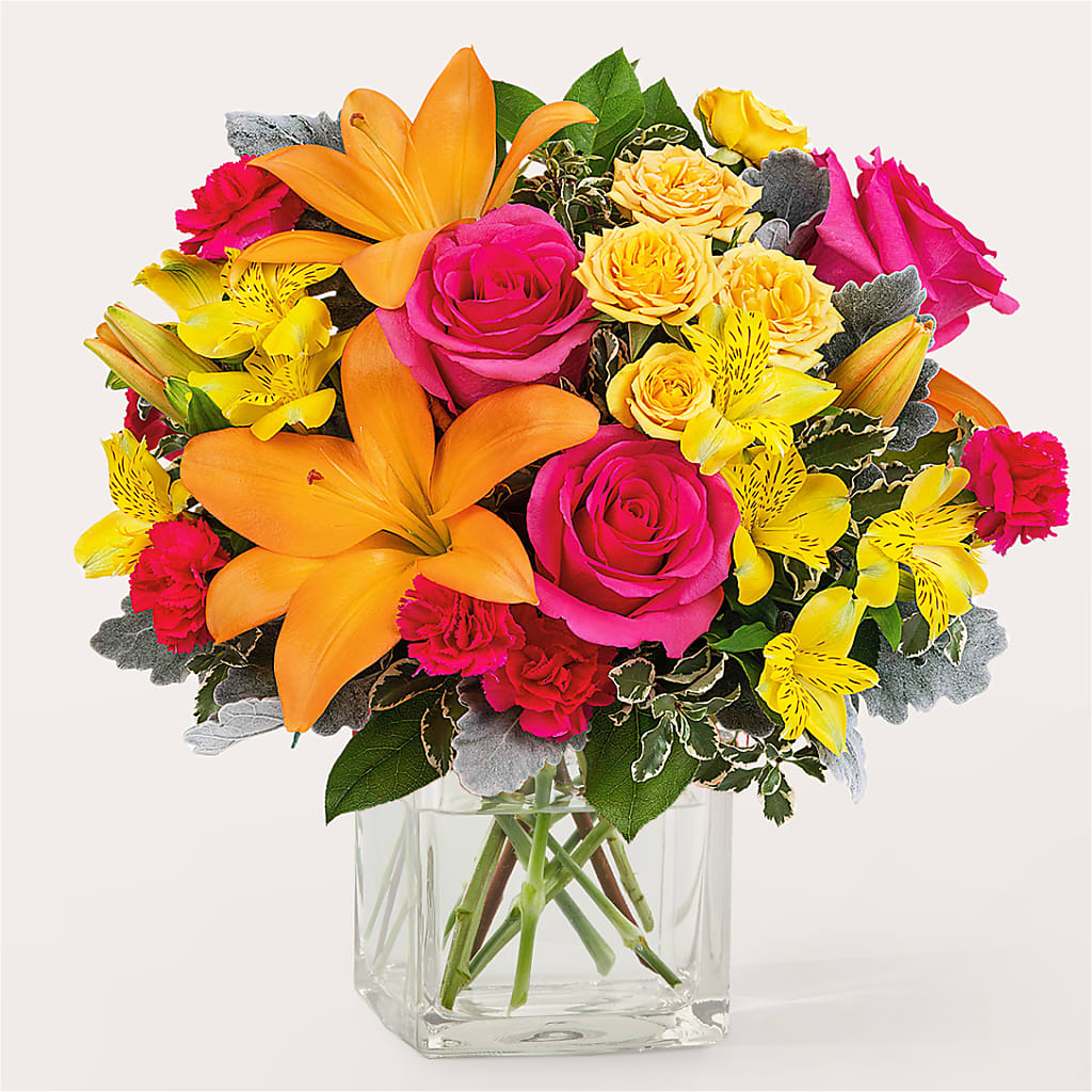 To the Tropics Bouquet – Burns Florist, Hanceville AL