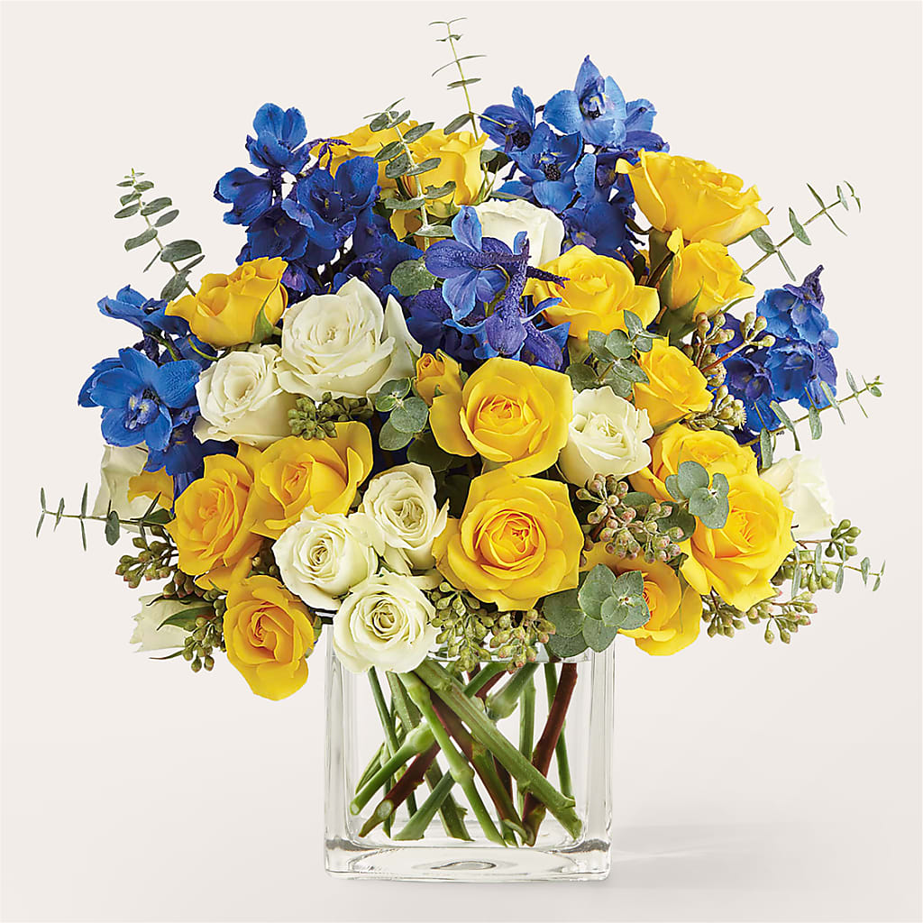 Sparkling Citrine Bouquet – Burns Florist, Hanceville AL