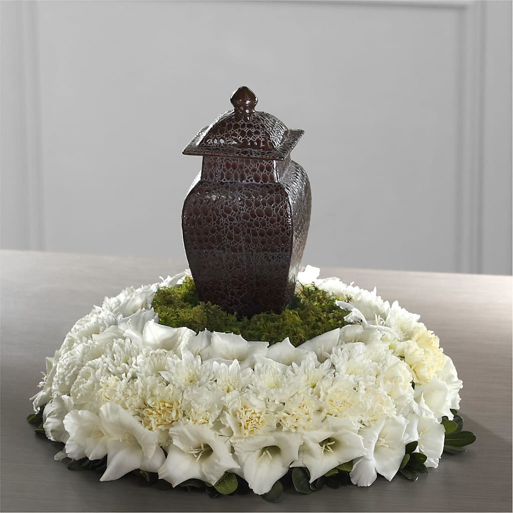 Encircling Grace Arrangement – Burns Florist, Hanceville AL