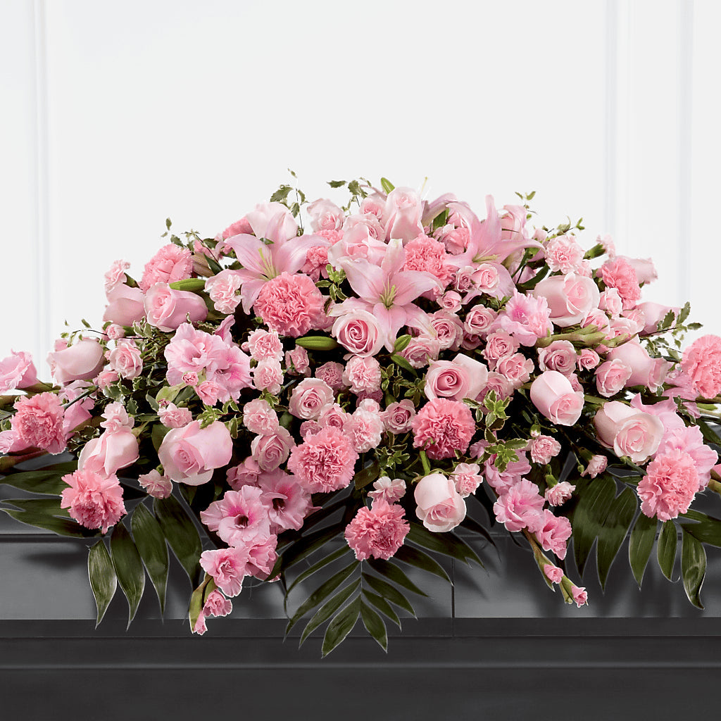 Garden of Comfort Casket Spray (Standard) – Burns Florist, Hanceville AL