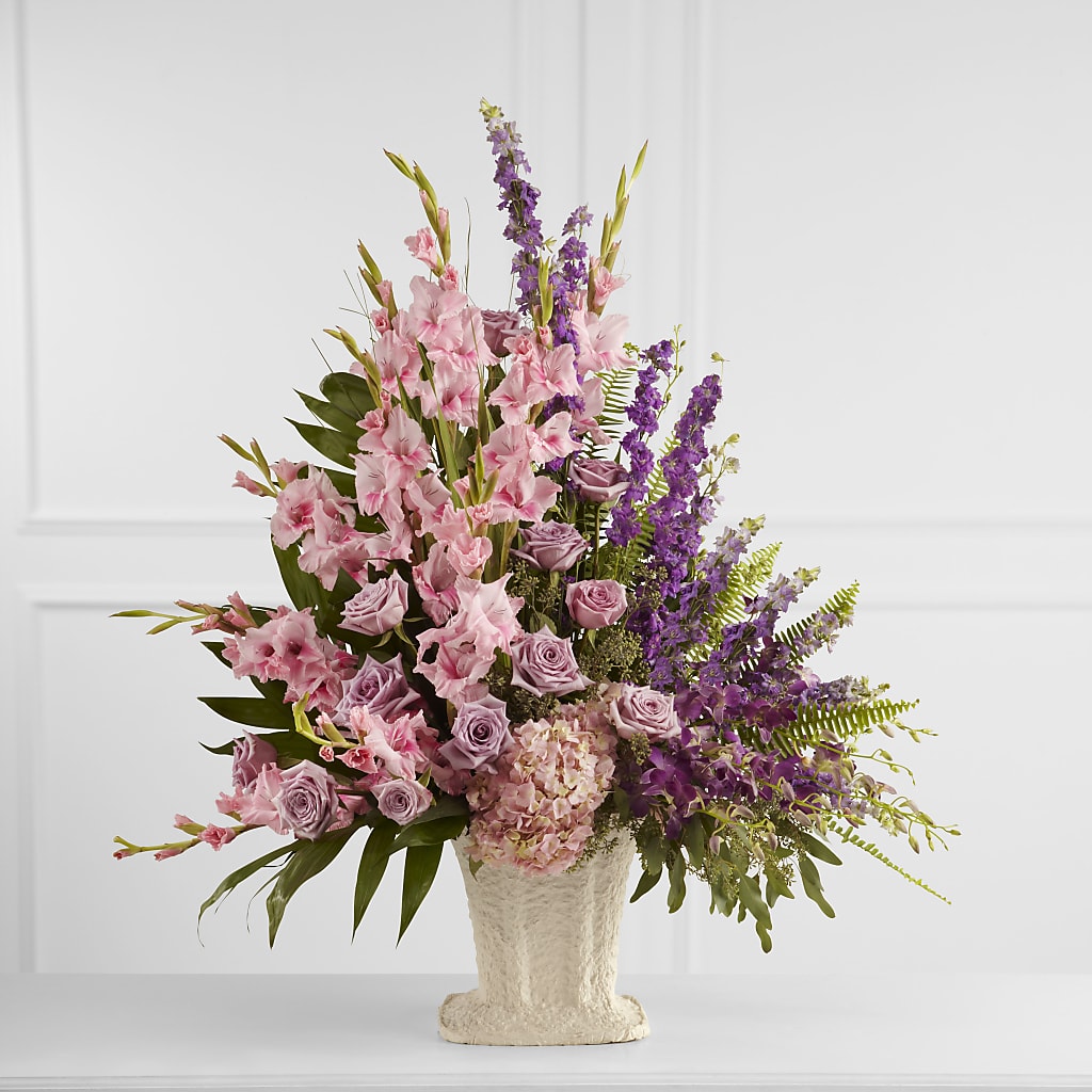 Flowing Garden Arrangement – Burns Florist, Hanceville AL