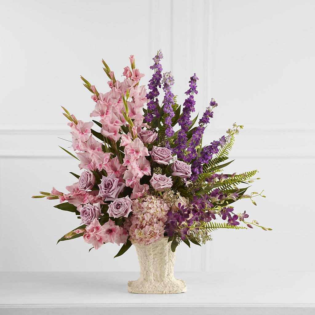 Flowing Garden Arrangement – Burns Florist, Hanceville AL