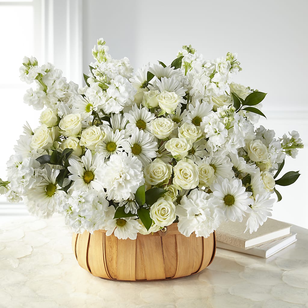 Graceful Garden Basket – Burns Florist, Hanceville AL