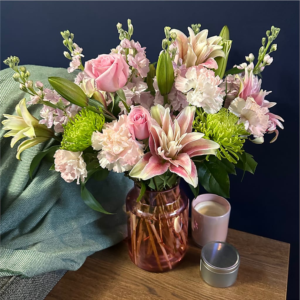 Pretty in Pink Bouquet – Burns Florist, Hanceville AL