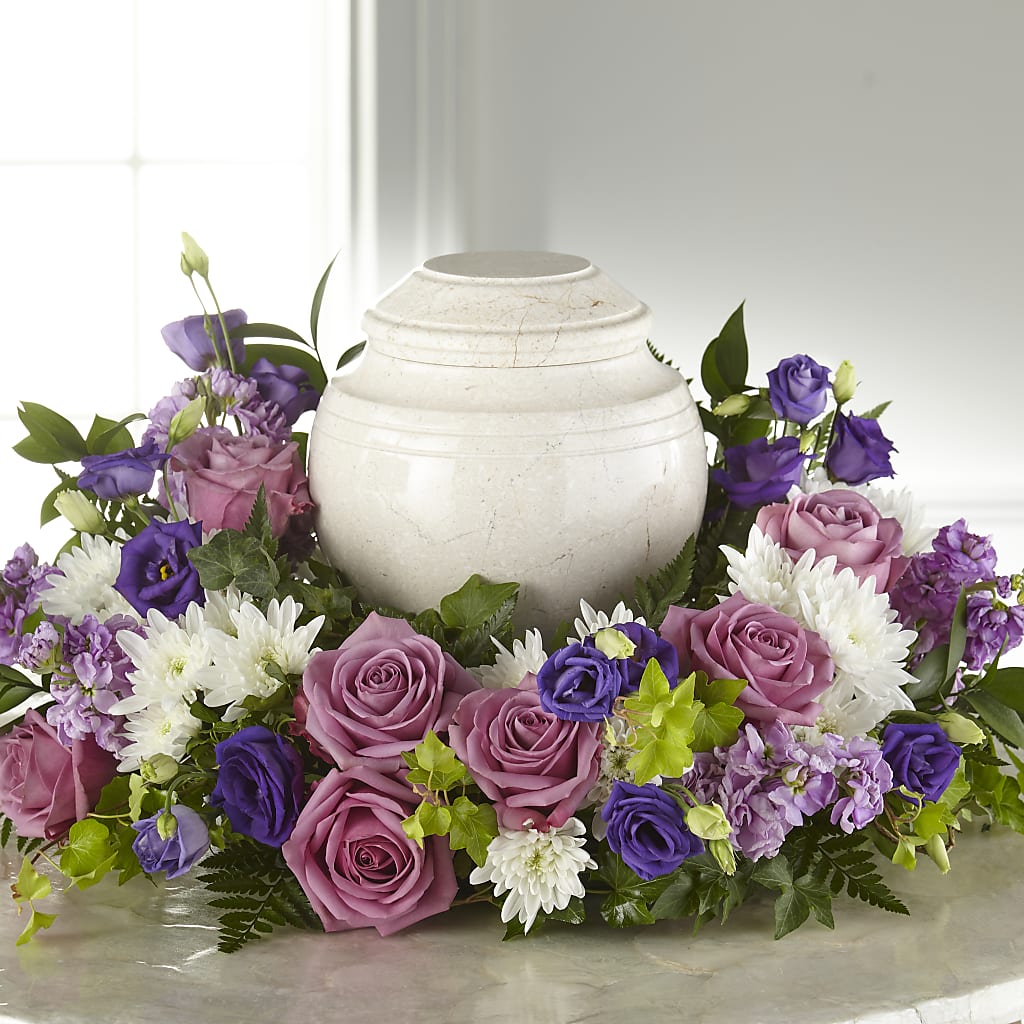 Blooming Sympathy Cremation Adornment – Burns Florist, Hanceville AL