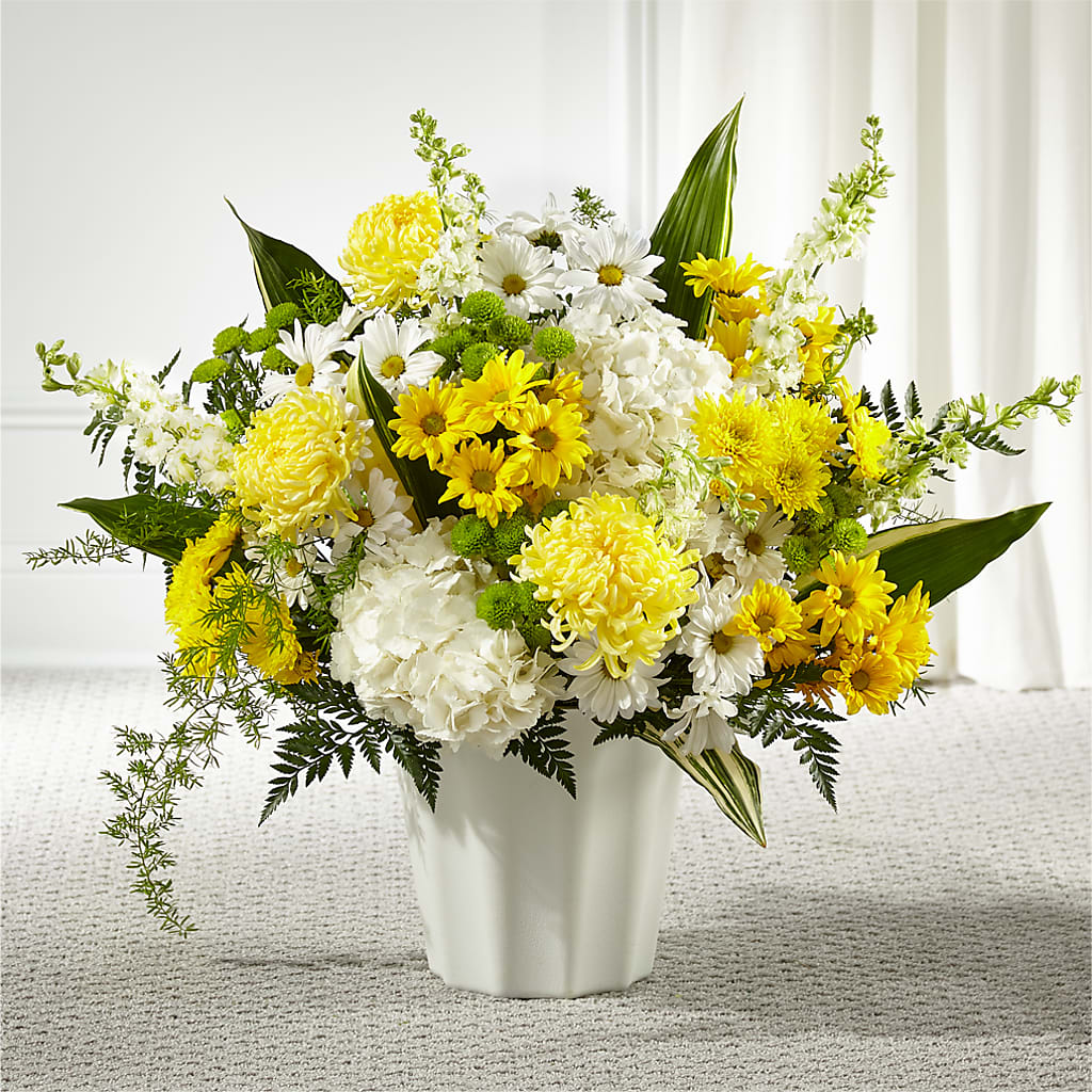 Unity & Grace Floor Basket – Burns Florist, Hanceville AL