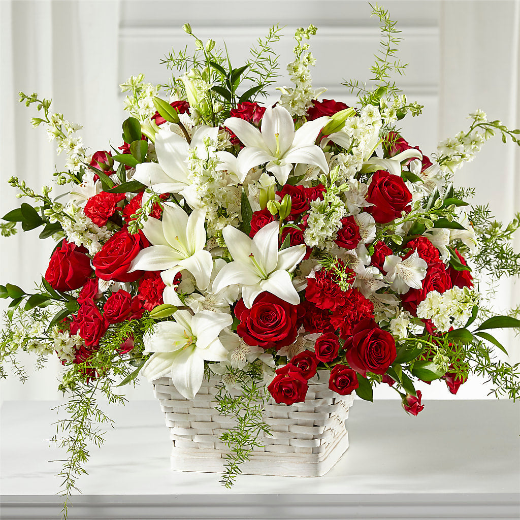 Sentiments of Love Arrangement – Burns Florist, Hanceville AL