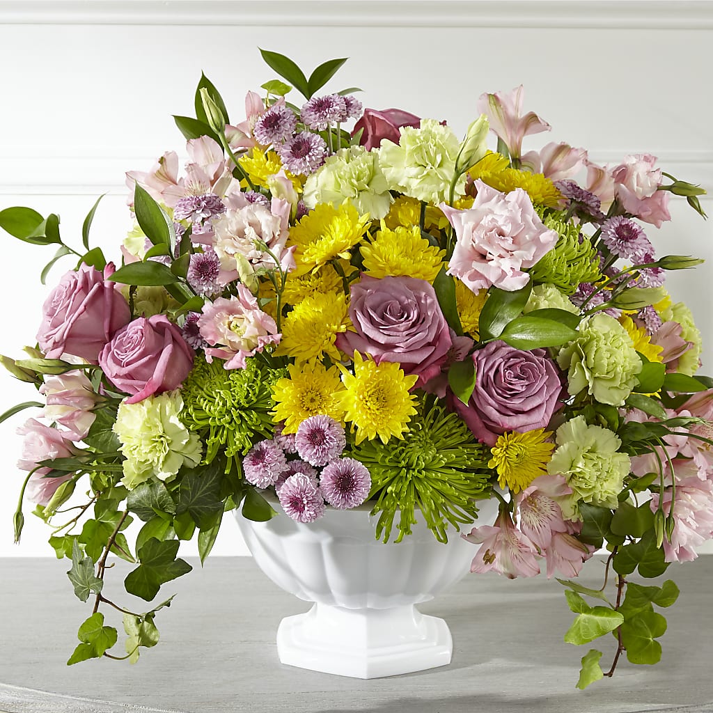 Healing Thoughts Arrangement – Burns Florist, Hanceville AL