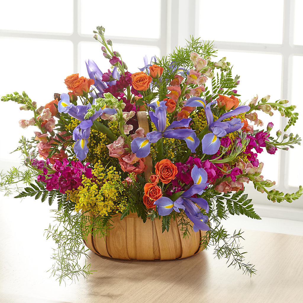 Garden of Life Basket – Burns Florist, Hanceville AL