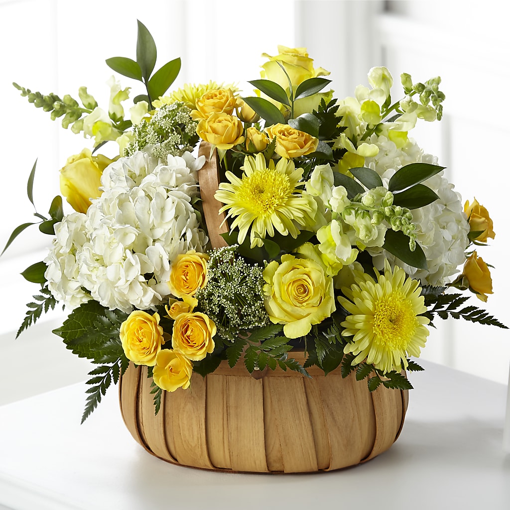 Rustic Remembrance Basket – Burns Florist, Hanceville AL