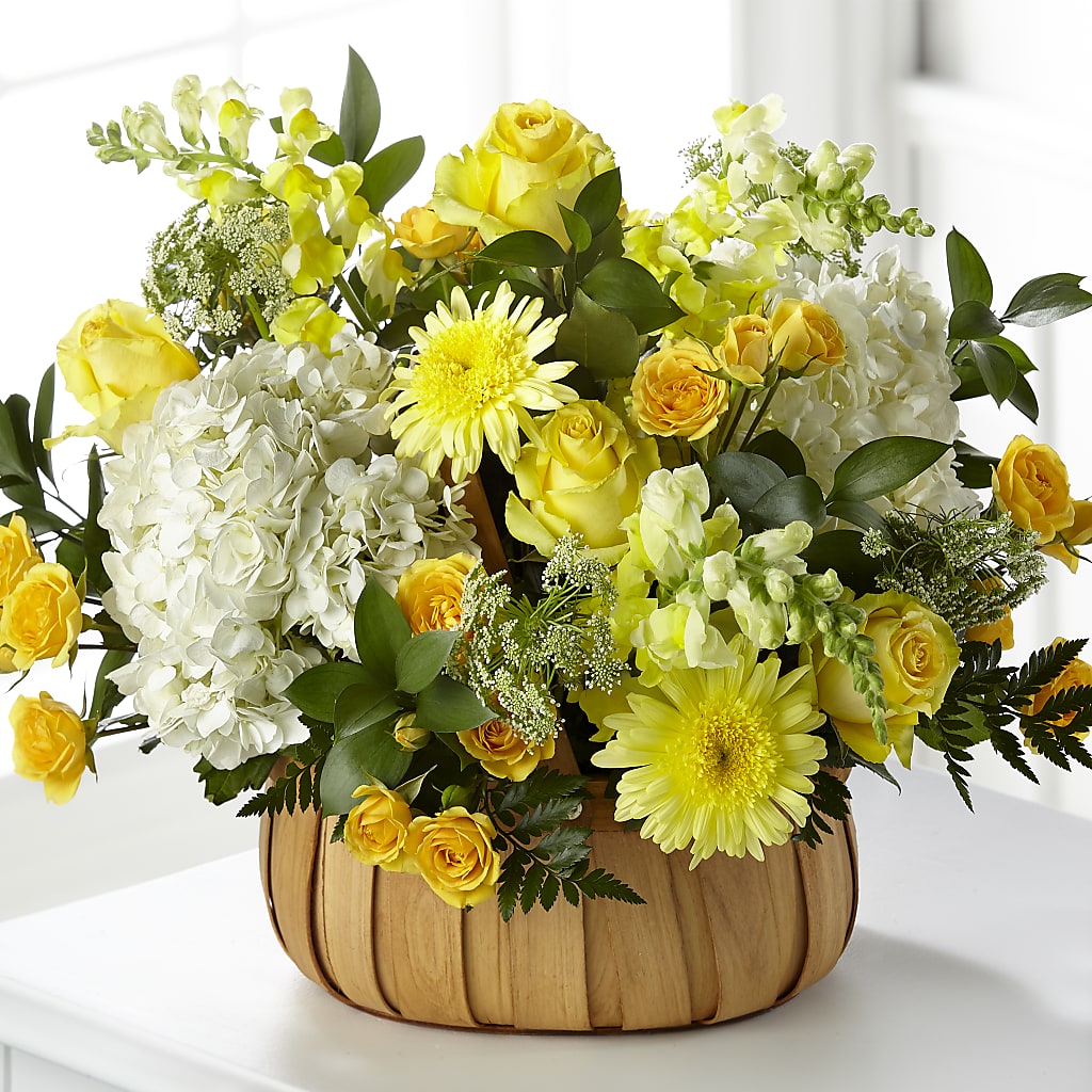 Rustic Remembrance Basket – Burns Florist, Hanceville AL