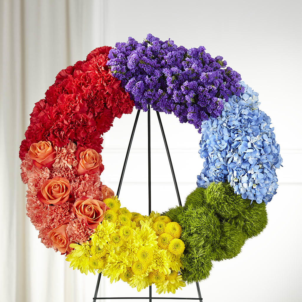 Circle of Love Wreath – Burns Florist, Hanceville AL