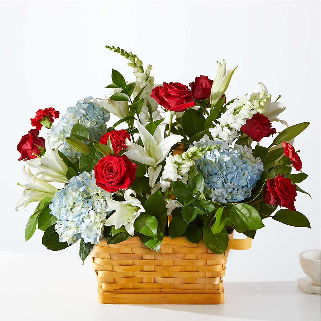 Greater Glory Basket – Burns Florist, Hanceville AL