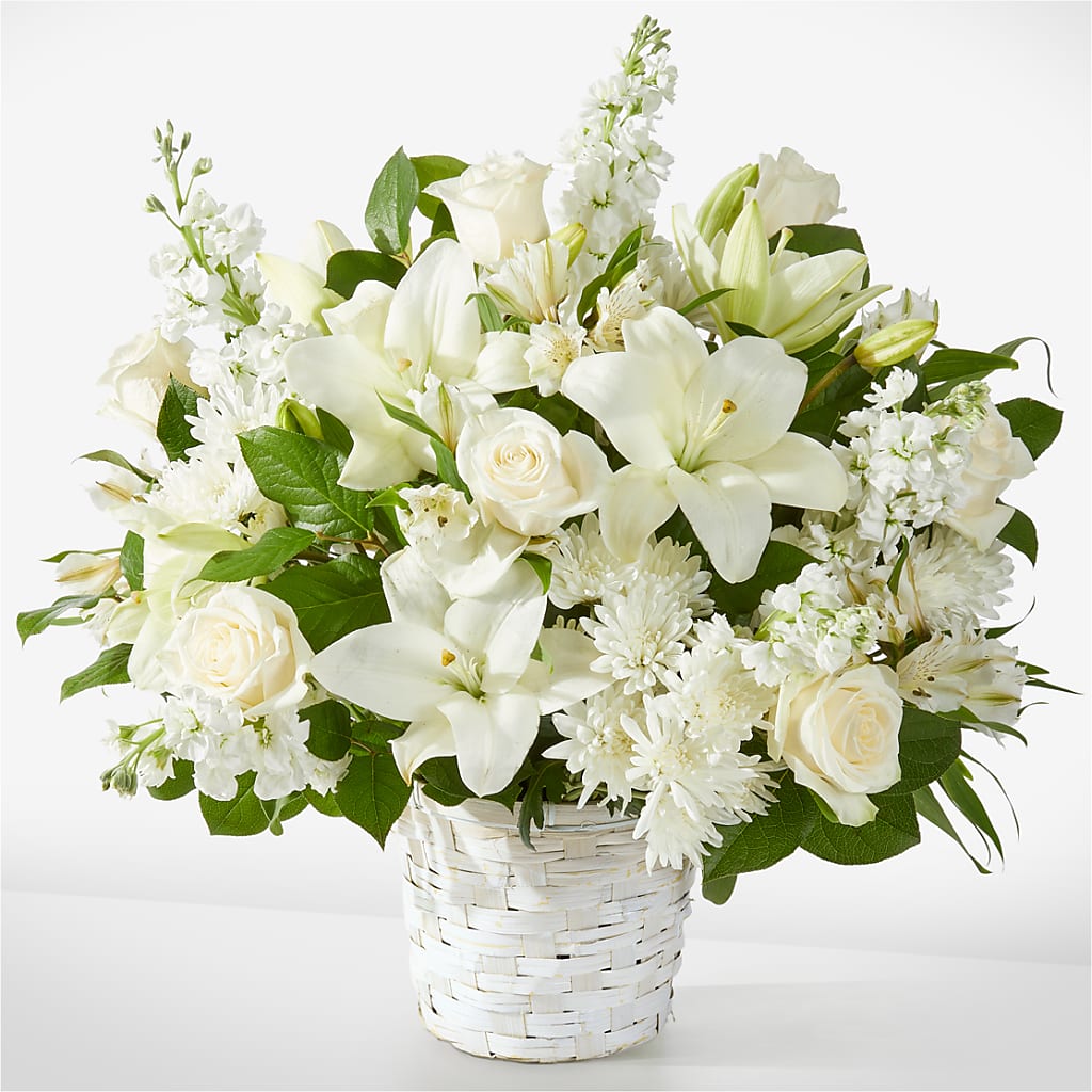 Peaceful Reflections Arrangement – Burns Florist, Hanceville AL