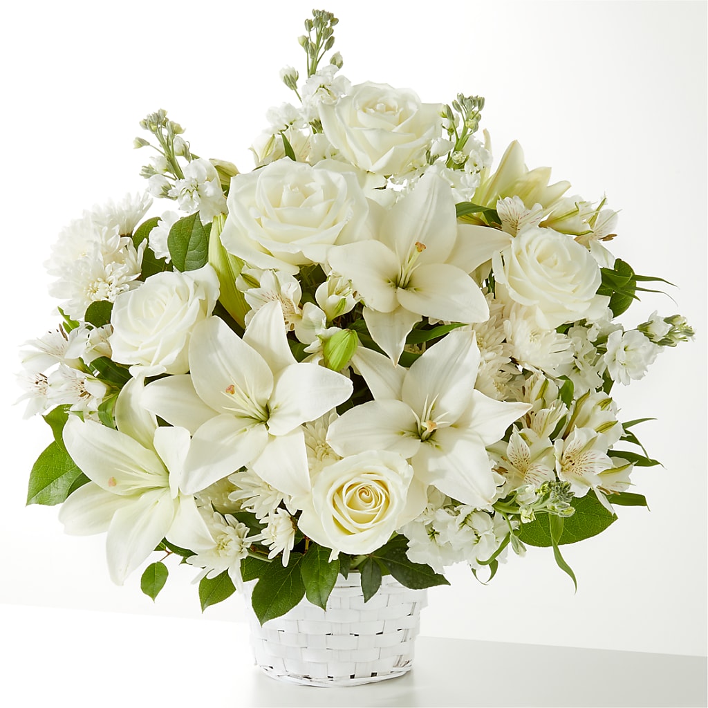 Peaceful Reflections Arrangement – Burns Florist, Hanceville AL