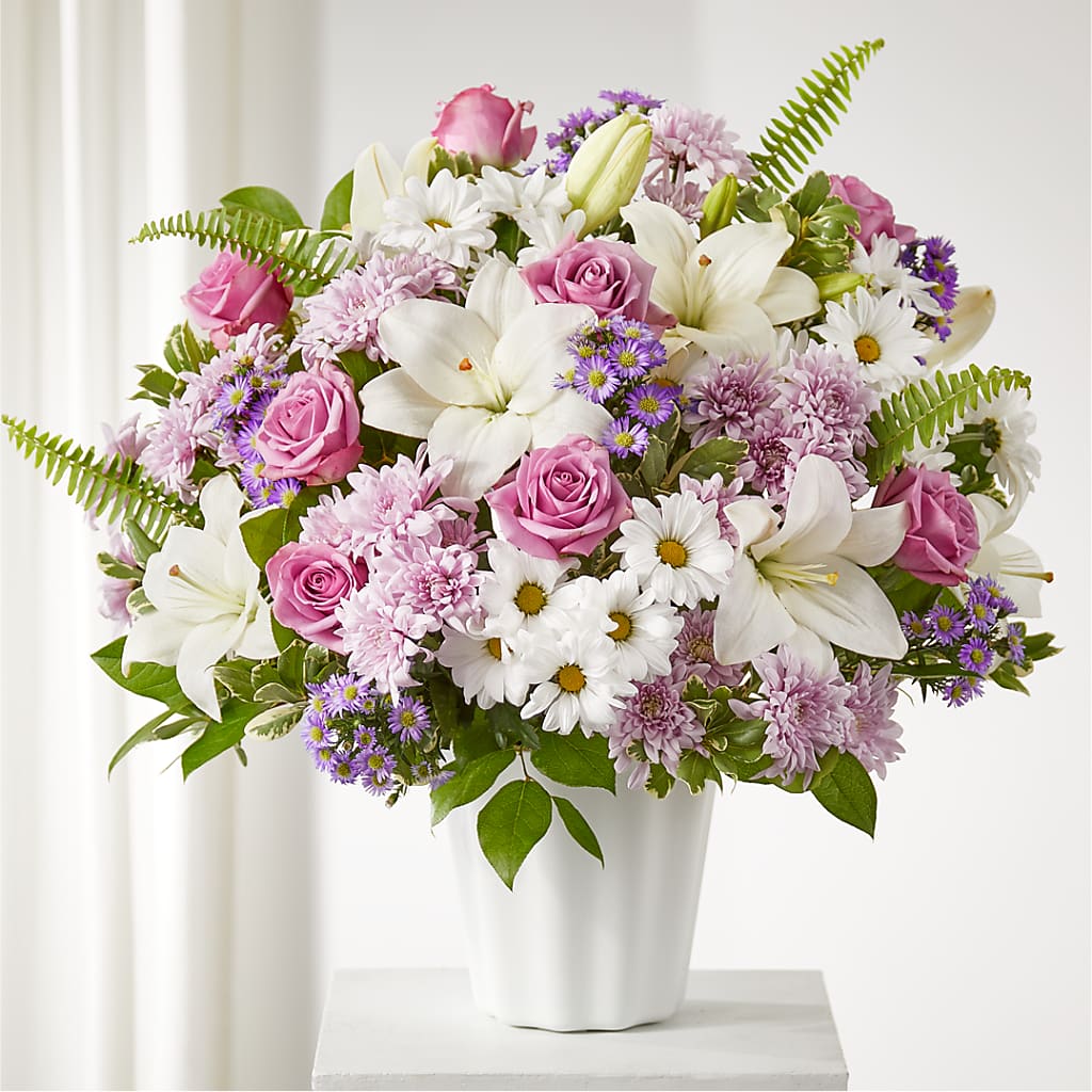 Warmest Thoughts Tabletop Basket – Burns Florist, Hanceville AL