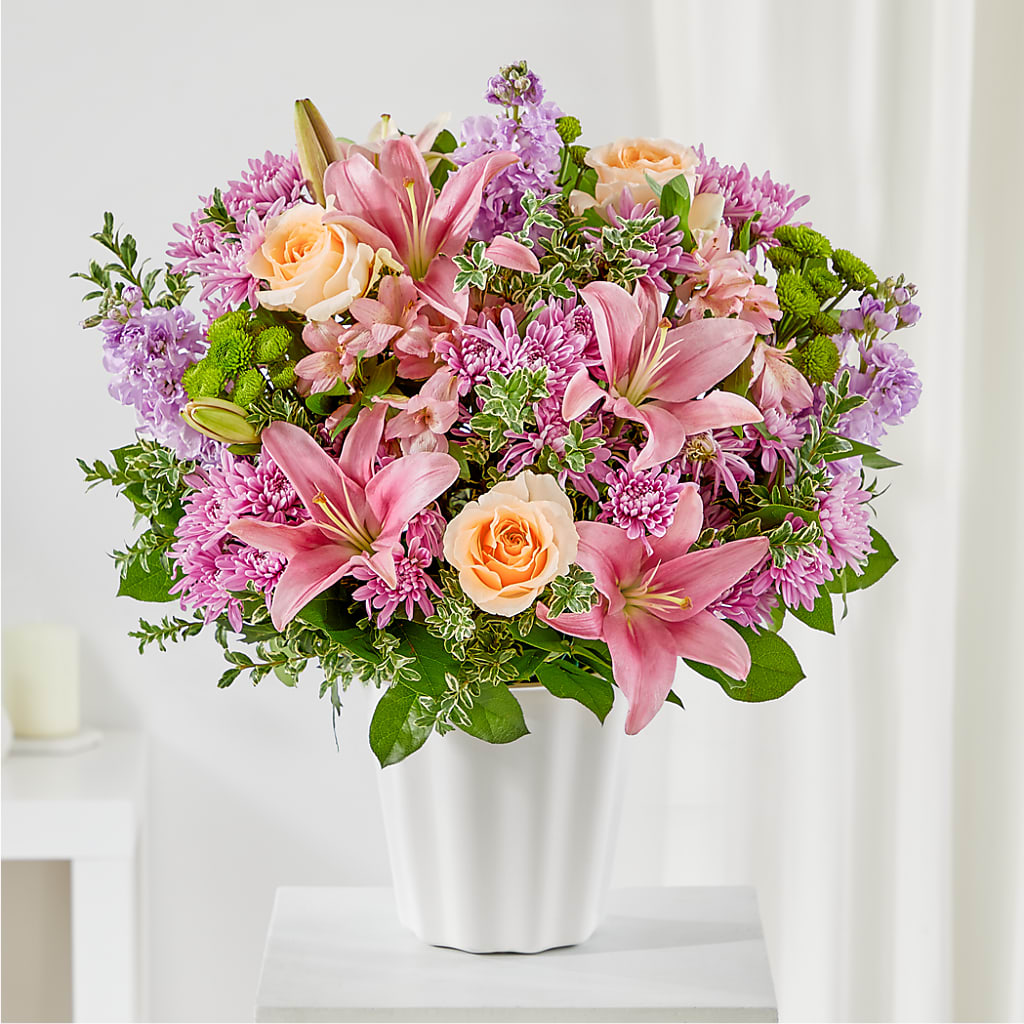 Supportive Embrace Tabletop Basket – Burns Florist, Hanceville AL