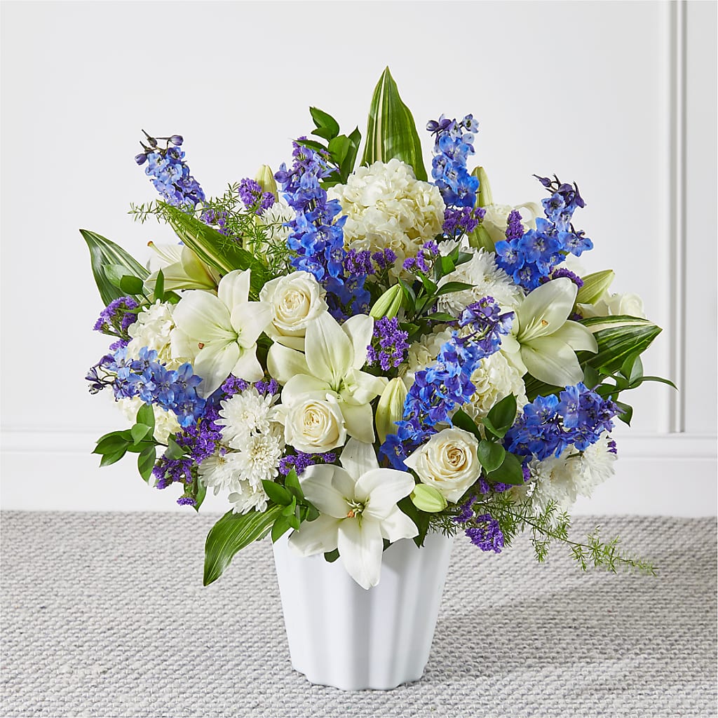Take Comfort Floor Basket – Burns Florist, Hanceville AL