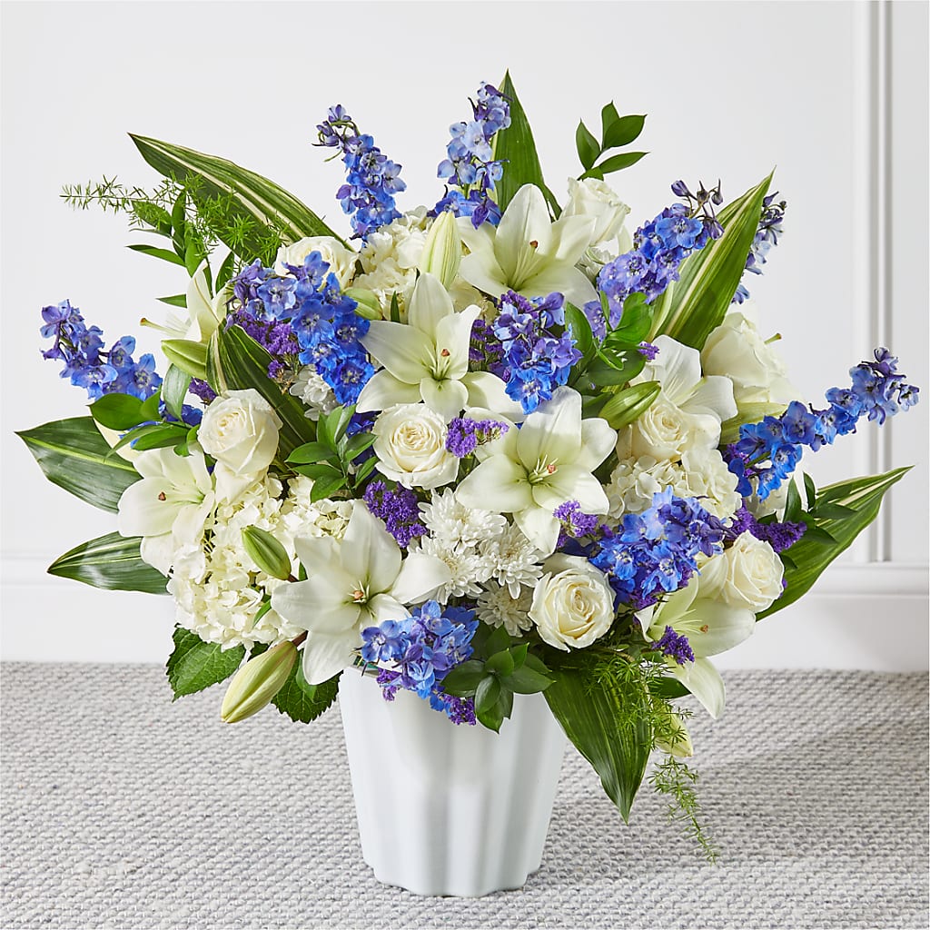 Take Comfort Floor Basket – Burns Florist, Hanceville AL