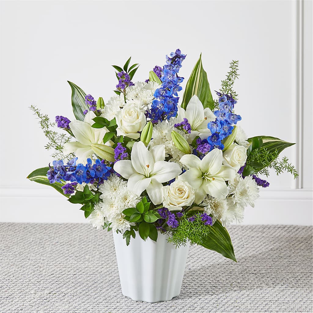 Take Comfort Floor Basket – Burns Florist, Hanceville AL