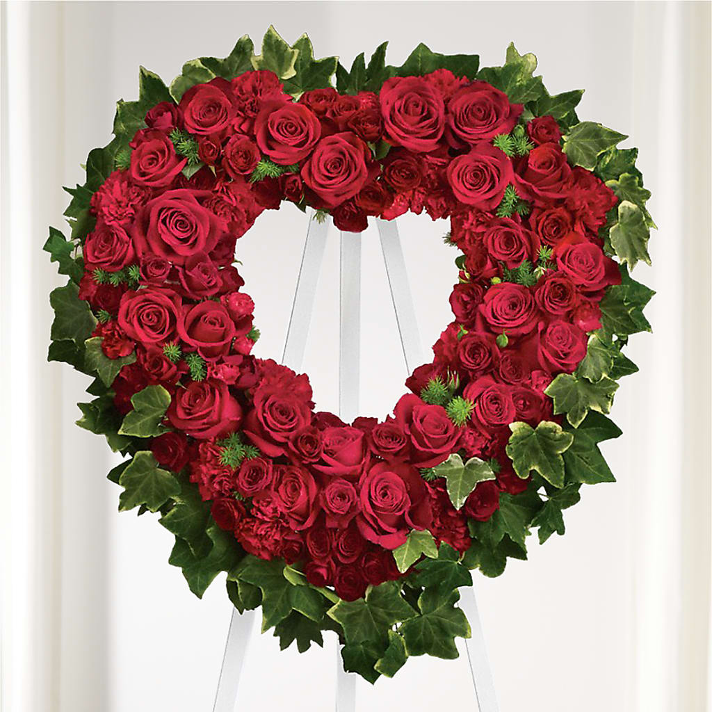 Wholehearted Standing Spray – Burns Florist, Hanceville AL