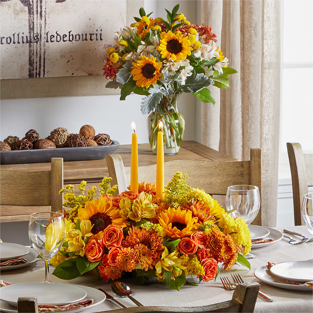 Golden Gathering Bundle – Burns Florist, Hanceville AL