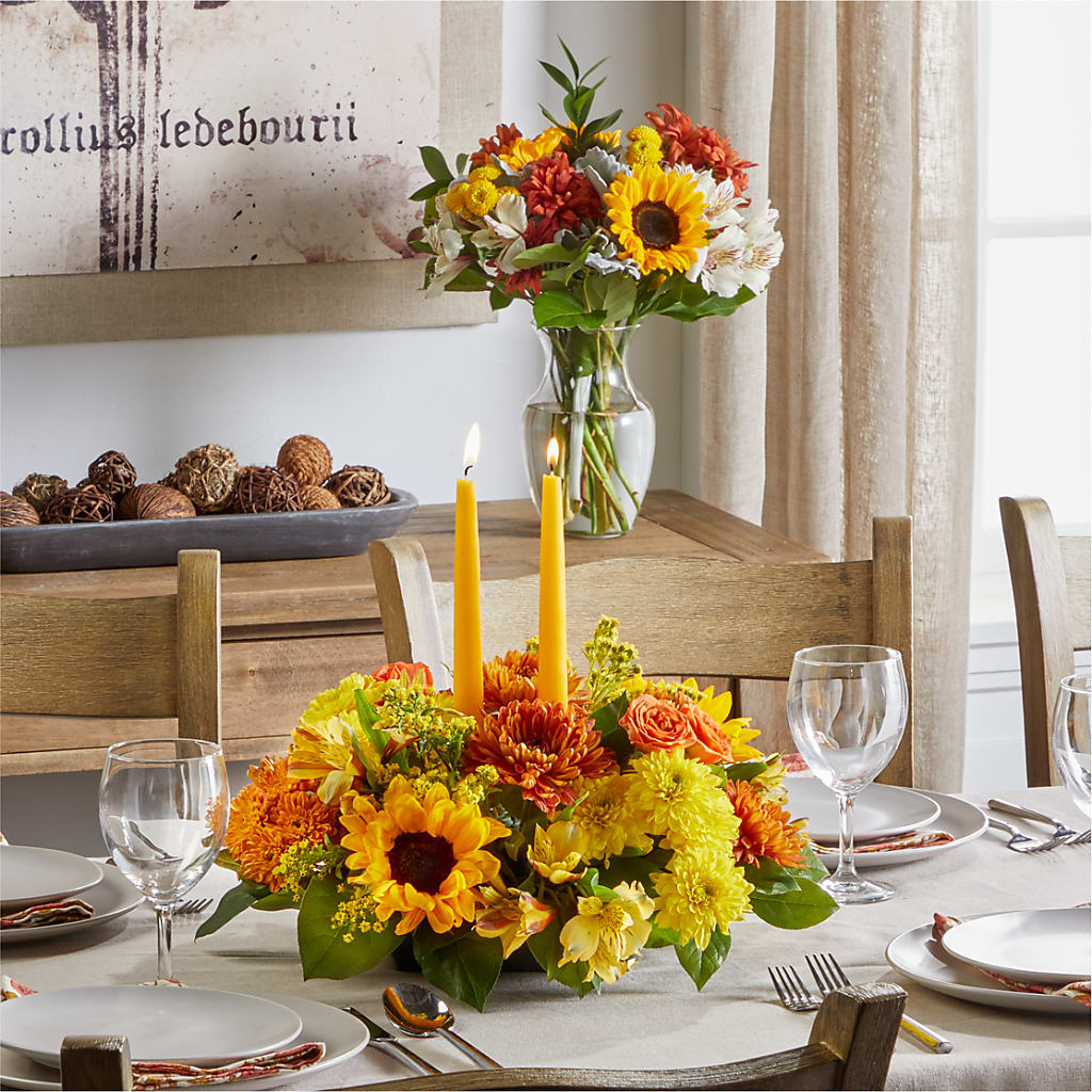 Golden Gathering Bundle – Burns Florist, Hanceville AL