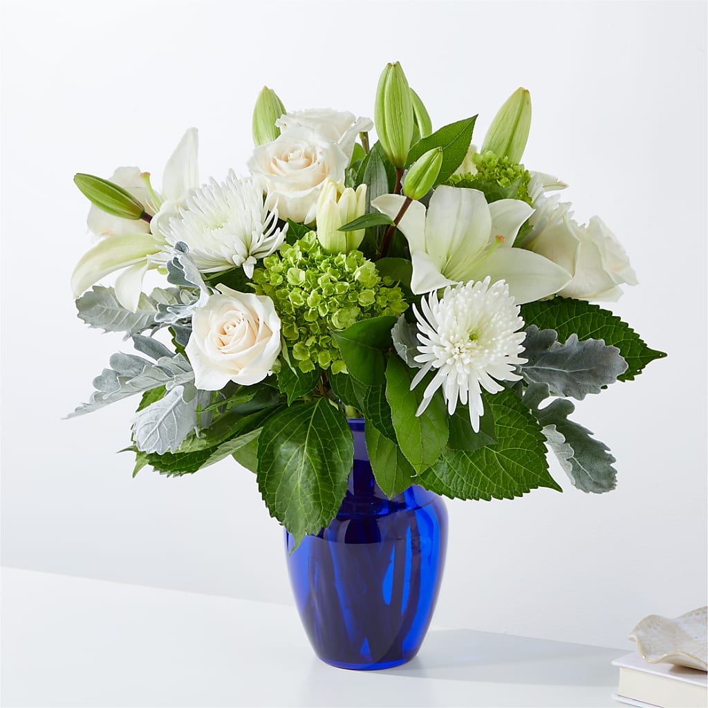Snowy Dreams Bouquet – Burns Florist, Hanceville AL