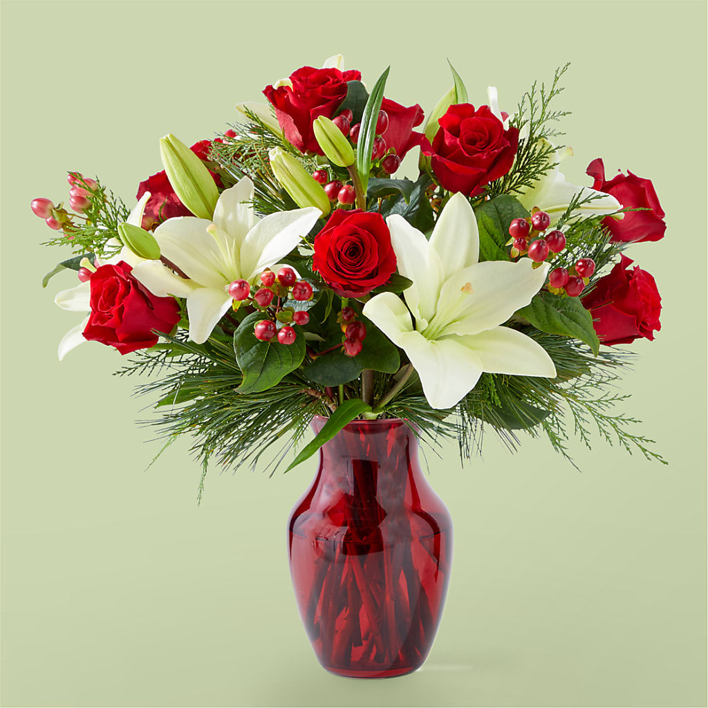 Evergreen Delight Bouquet – Burns Florist, Hanceville AL
