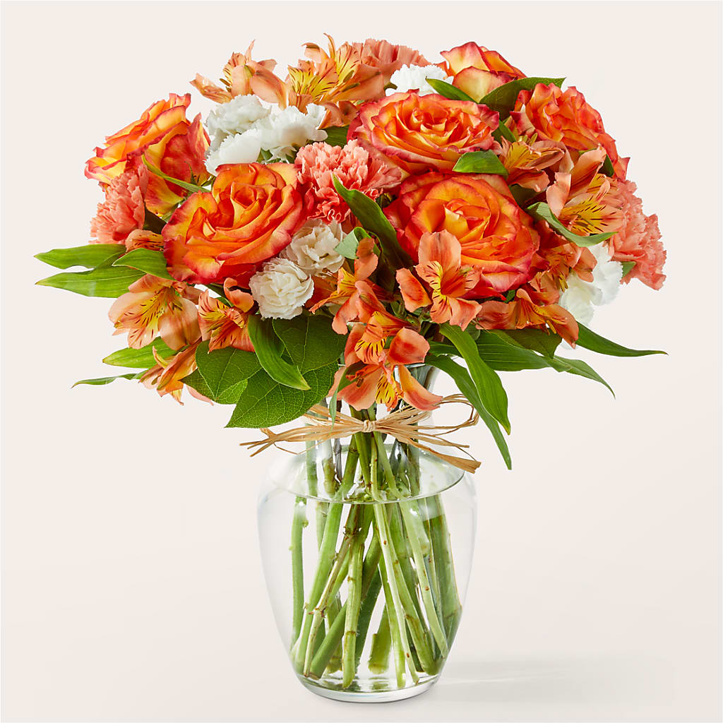 Apricot Glow Bouquet – Burns Florist, Hanceville AL