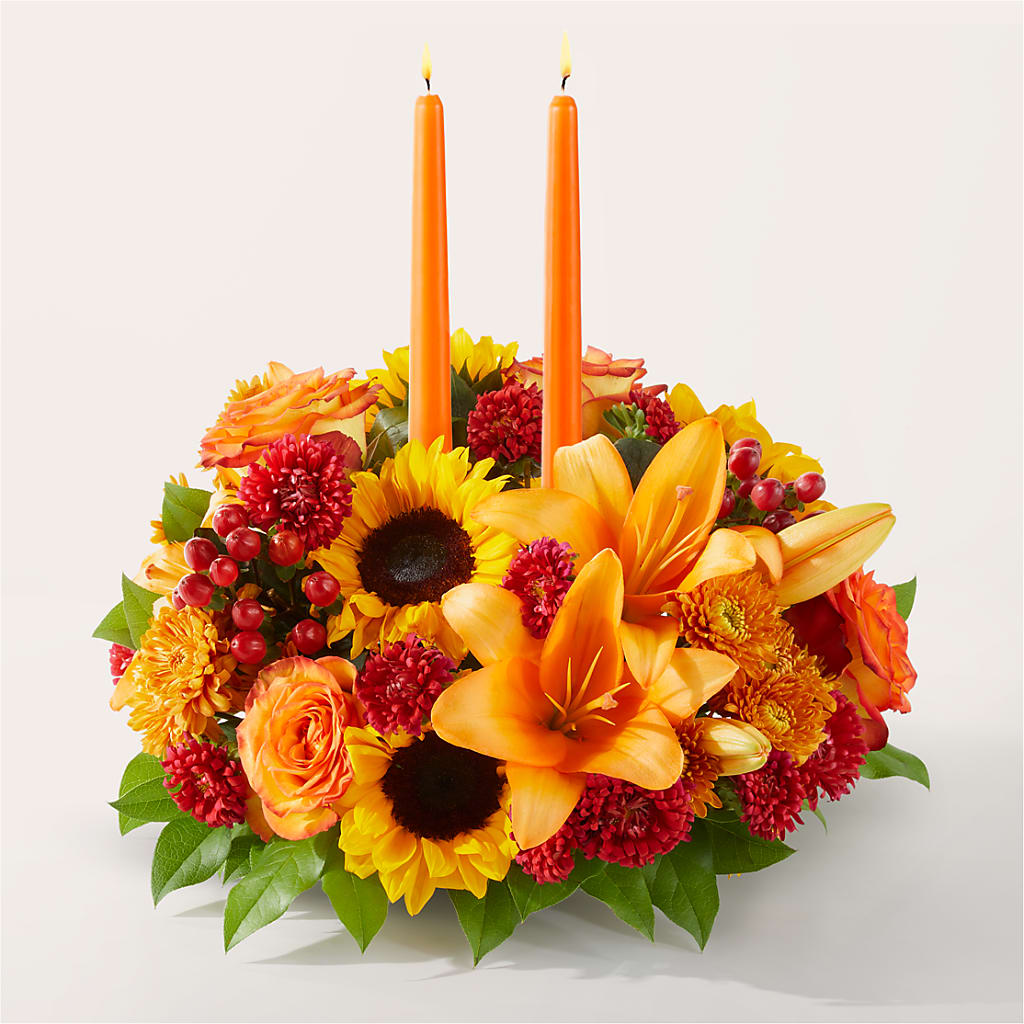 Grateful Centerpiece – Burns Florist, Hanceville AL