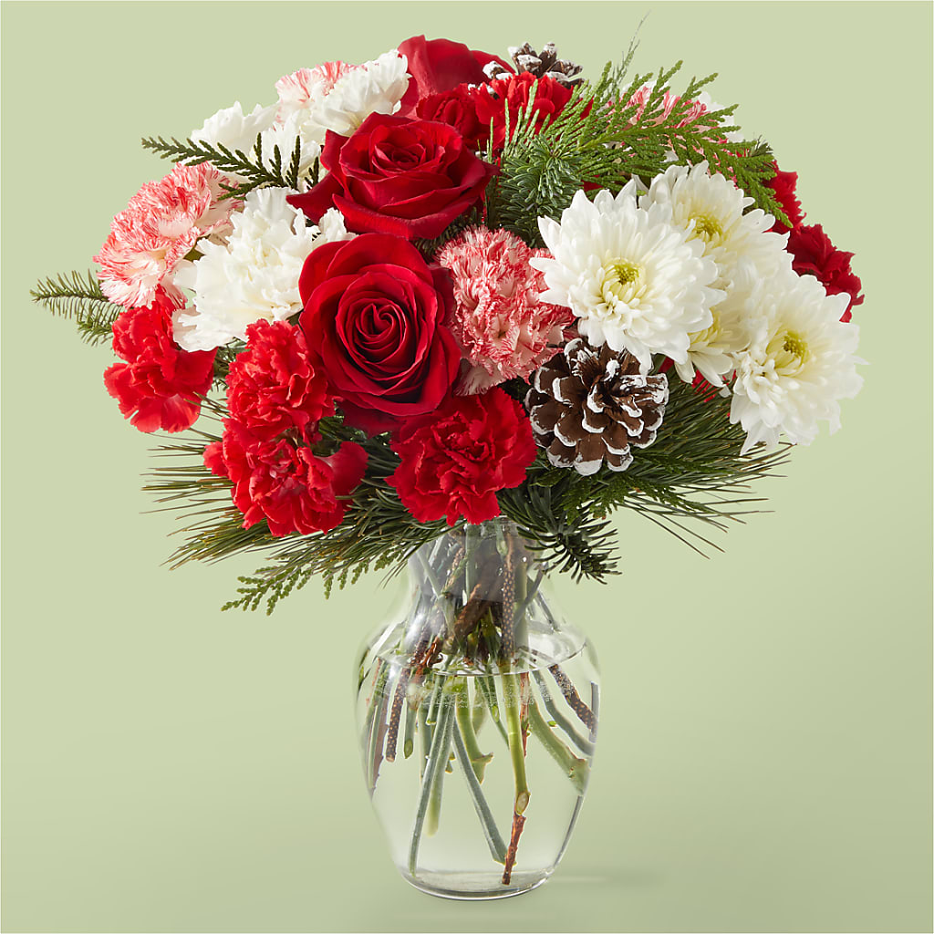 Candy Cane Lane Bouquet – Burns Florist, Hanceville AL